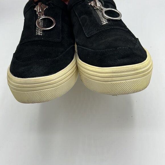 Dolce Vita Trissa black velour sneakers - Picture 3 of 7